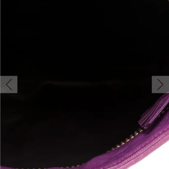 Bottega Veneta Deep Purple Woven Hobo Bag - Picture 6 of 6